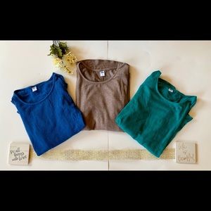 Old navy super soft 3 long sleeves size medium